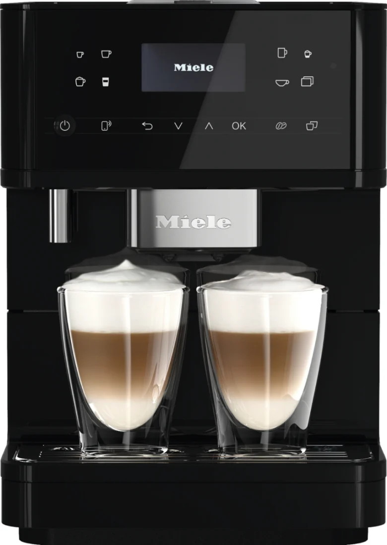 MIELE CM 6160 MilkPerfection Obsidian černá