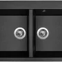Sinks AMANDA 860 DUO Metalblack #0